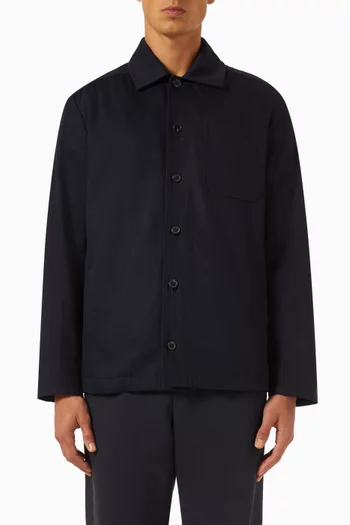 Jeffray Jacket in Twill