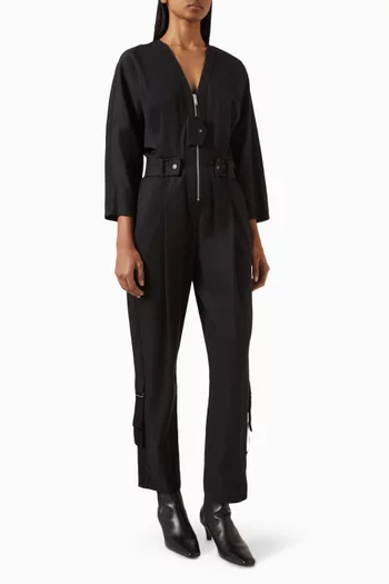 Belted Utility Jumpsuit