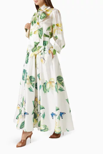 Reinette Floral Maxi Skirt