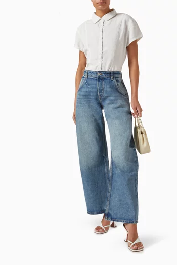 Rosie Top in Tencel & Linen