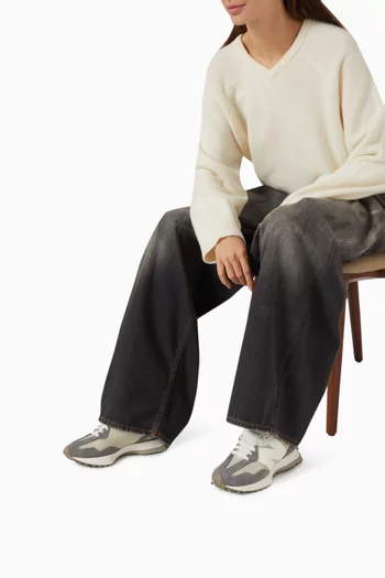 سنيكرز 327 قماش شبكي