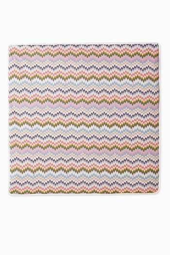 Zig Zag Blanket in Cotton