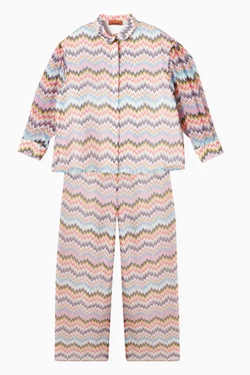 Zig Zag Print Shirt