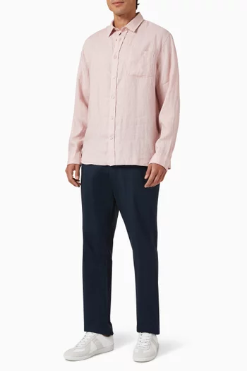 Long-sleeve Shirt in Linen