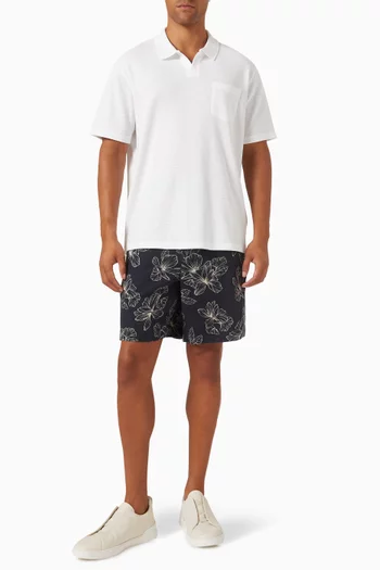 Johnny Polo T-shirt in Mesh-knit