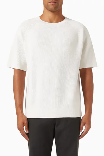 Shaker T-shirt in Cotton-knit