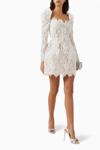 Colette Mini Dress in Lace