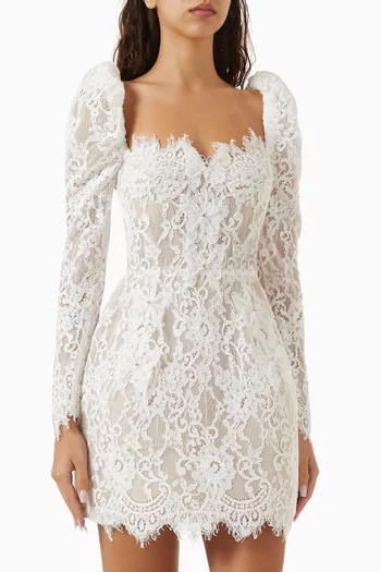 Colette Mini Dress in Lace
