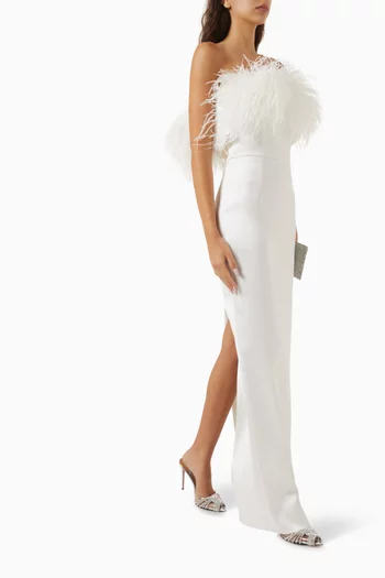 Lola Feather Gown