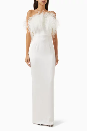 Lola Feather Gown