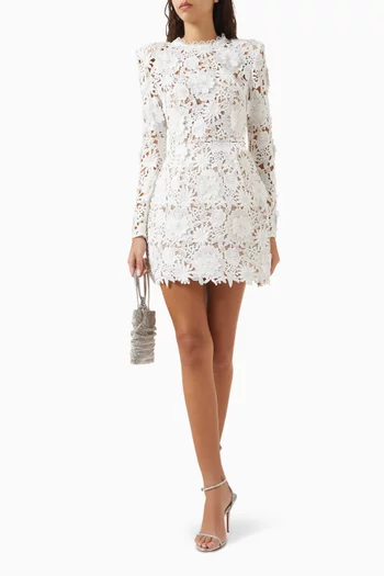 Maia Mini Dress in Lace