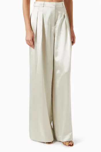 Double-pleat Pants