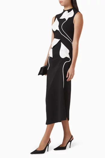 فستان كادينس متوسط الطول