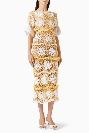 Daisy Crochet Dress