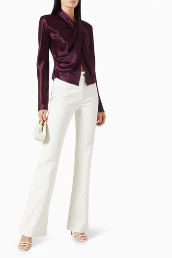Soroba Top in Satin