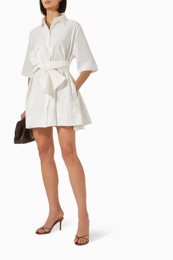 Otterford Mini Dress in Cotton