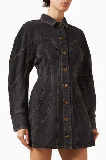 فستان بولتون قصير