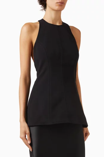 بلوزة هاويك بحمالة حول الرقبة