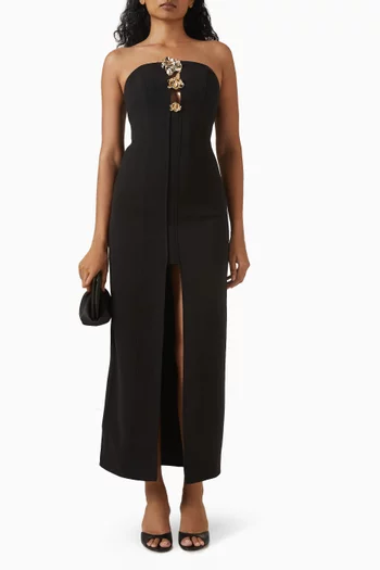 فستان هاويك بلا حمالات