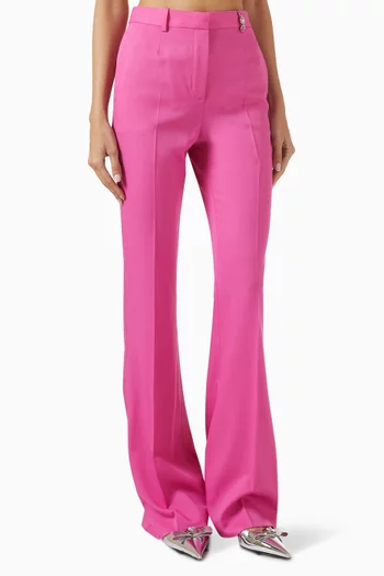 Medusa '95 Flared Pants in Wool Gabardine