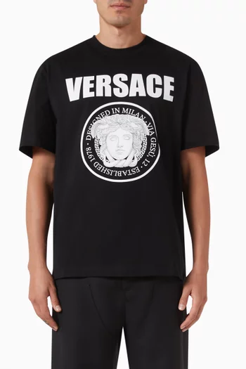Medusa Rock T-shirt in Cotton