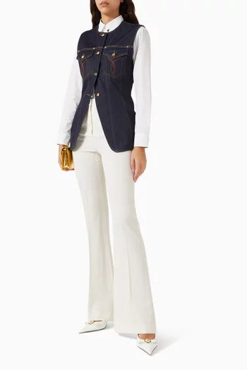 فيست بأزرار دينم