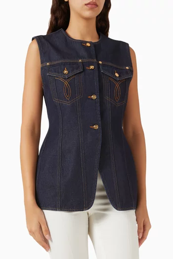 فيست بأزرار دينم