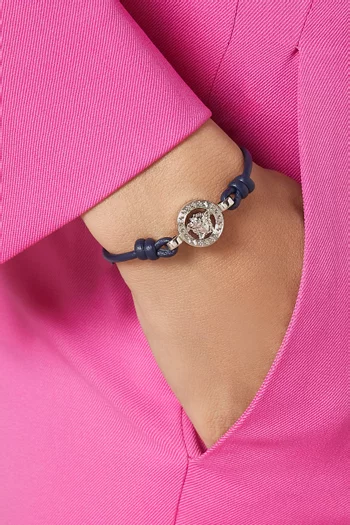 Medusa 95 Bracelet in Leather