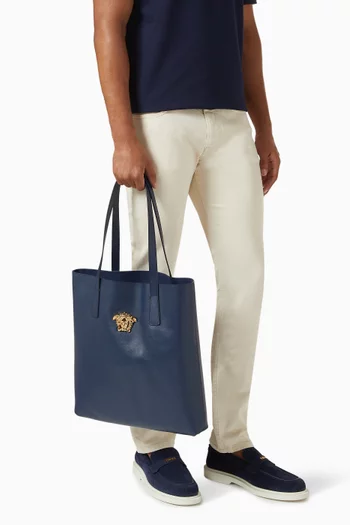 Medusa Tote Bag in Leather