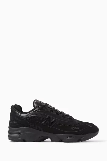 M1000 Sneakers in Suede, Synthetic Leather & Mesh