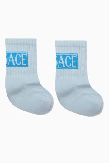 Logo Socks in Cotton-blend