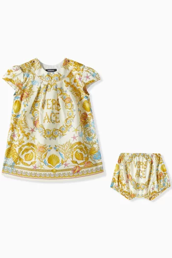Underwater Barocco Baby Dress