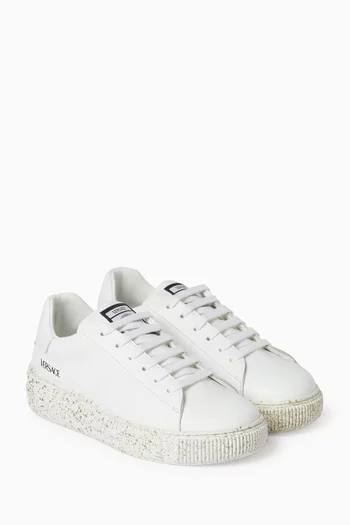 Greca Sneakers in Leather