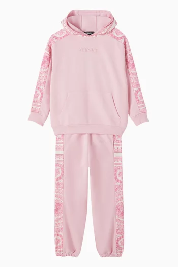 Barocco Foulard Hoodie in Cotton