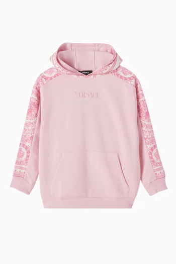 Barocco Foulard Hoodie in Cotton