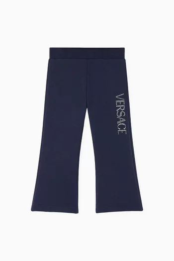 Glitter Flared Sweatpants