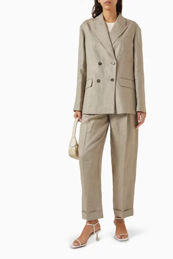 Relaxed-fit Blazer in Linen