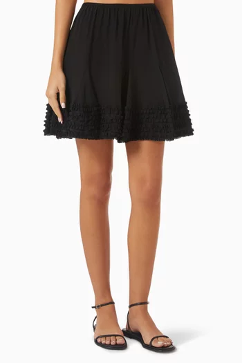 Mini Skirt in Silk