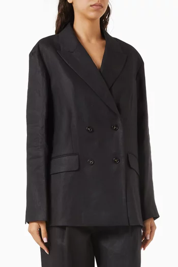 Relaxed-fit Blazer in Linen