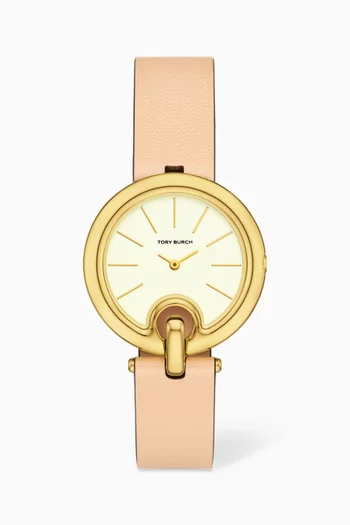 Pierced Quartz Watch, 36mm