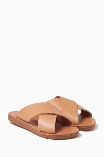 Little Thais Soft Sandals in Leather