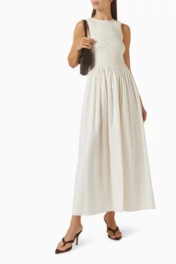 Alena Maxi Dress in Linen