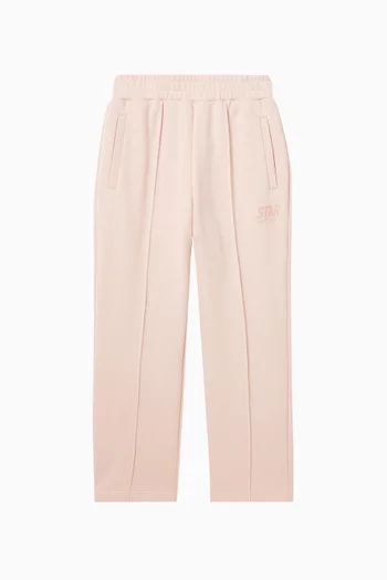 Wide-leg Sweatpants in Cotton-blend