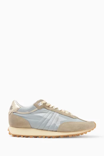 Marathon Sneakers in Nylon & Suede