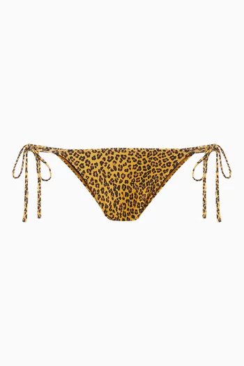 Praia Bikini Briefs in Eco-Terry Fabric