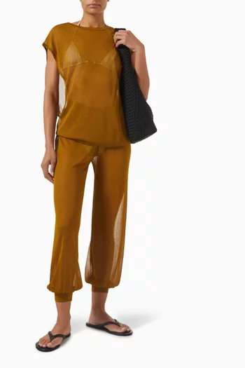 Goa Top in Sheer-knit