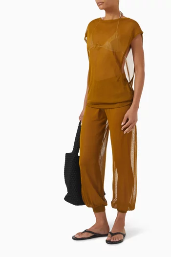 Goa Pants in Sheer-knit