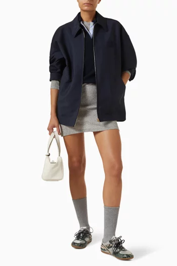 فستان بشعار الماركة جيرسيه مضلع