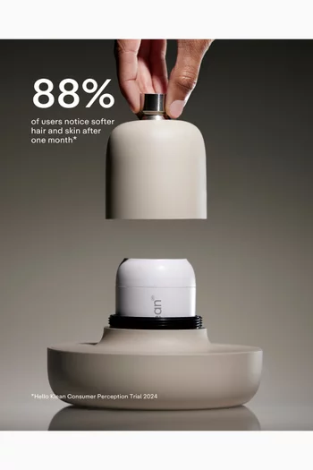 Beige Rain Shower Filter
