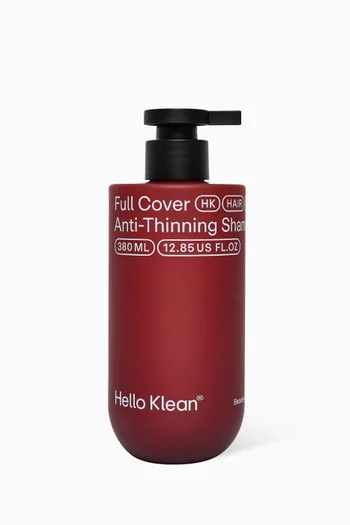 Full Cover Anti-Thinning Hard Water Shampoo, 380ml